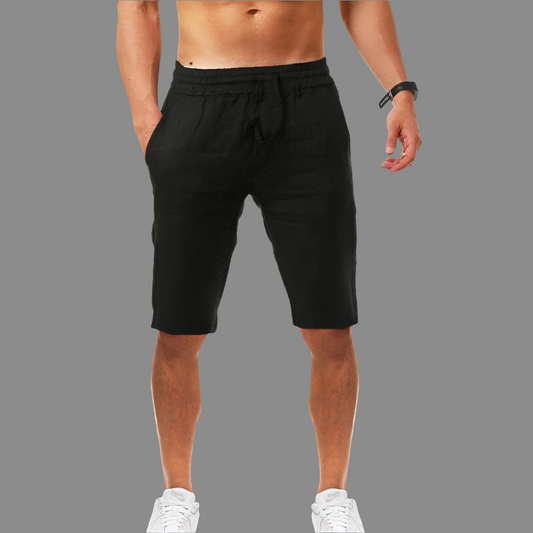 linnen broek kort